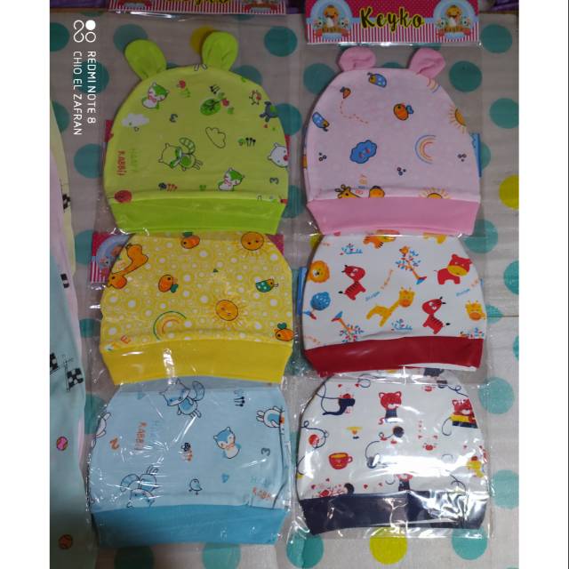 topi bayi kuping