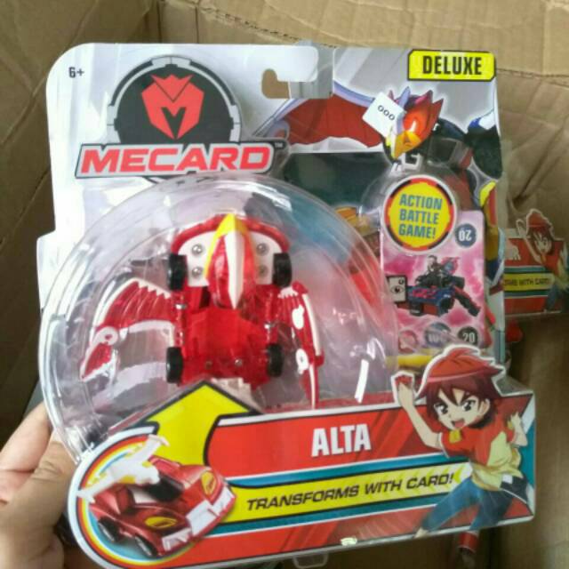 Turning Mecard Deluxe Tador Mainan Anak Cowok Transformasi Mobil Robot