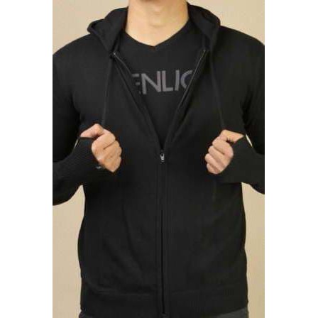 SWEATER GREENLIGHT ARIEL HITAM HOODIE RAJUT GREENLIGHT ARIEL NOAH BRANDED