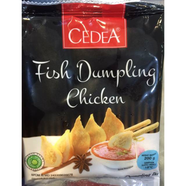 

Cedea fish dumpling chicken 200gr