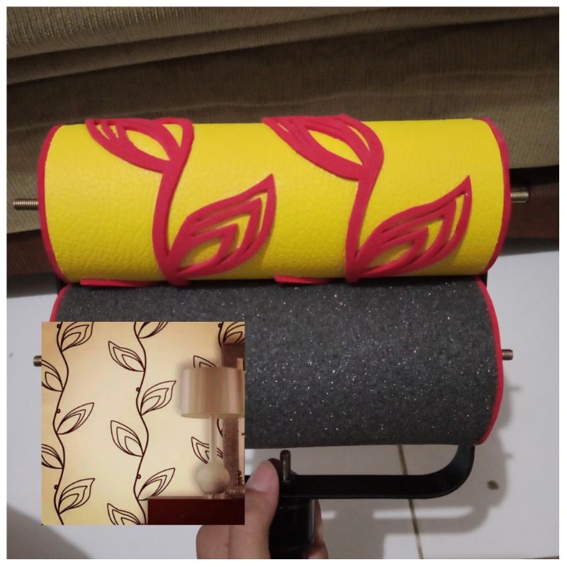 

Roll cat motif Daun panjang