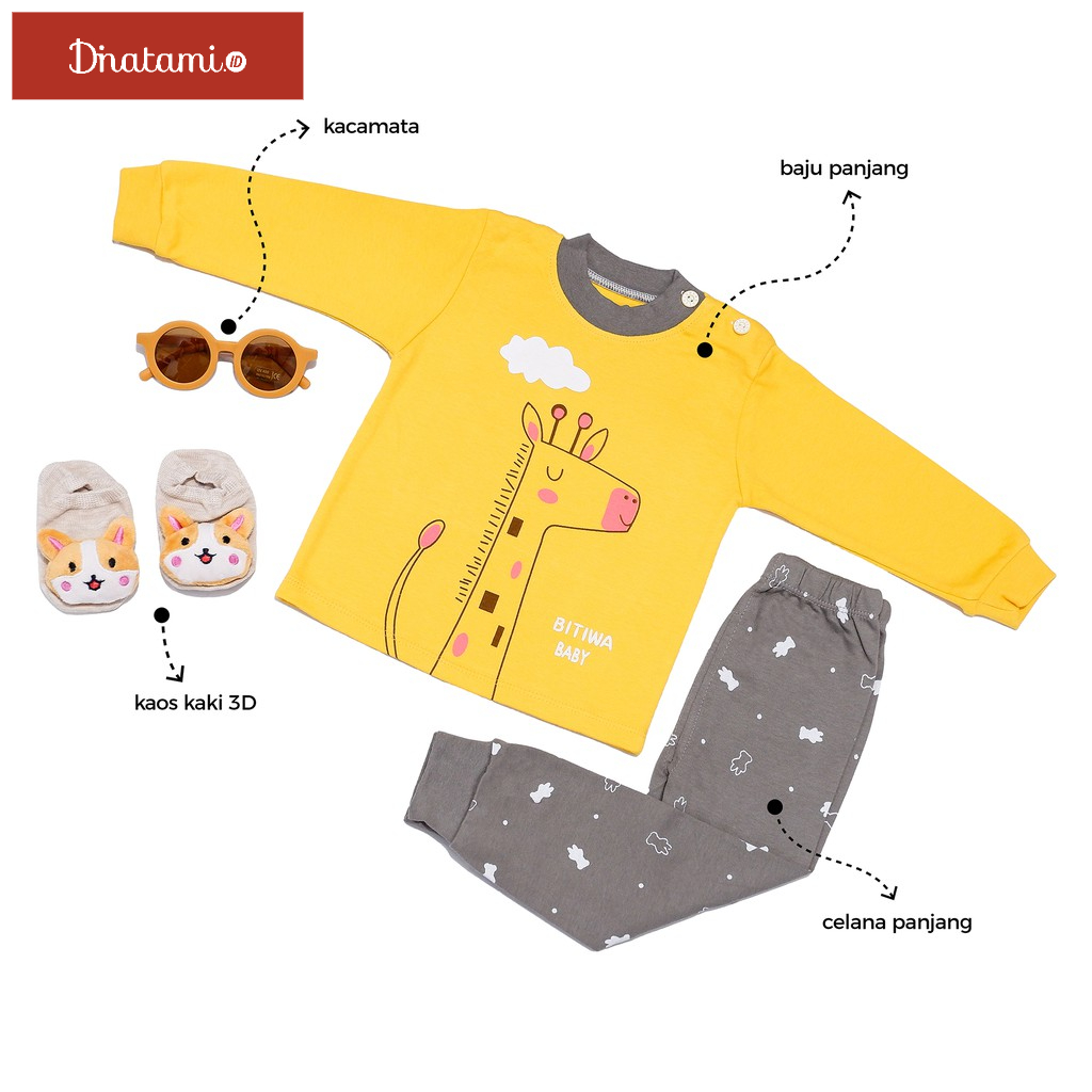 Hampers Piyama  Bayi | Piyama Anak Korea Style | Hampers Baby | Kado Bayi | Kado Lahiran | Baby Gift Set