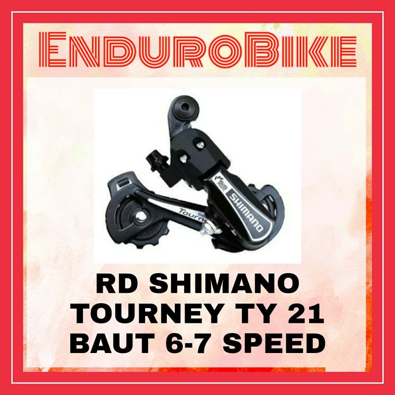 RD SHIMANO TOURNEY TY21 6-7 SPEED ORI TY 21 ENDUROBIKE