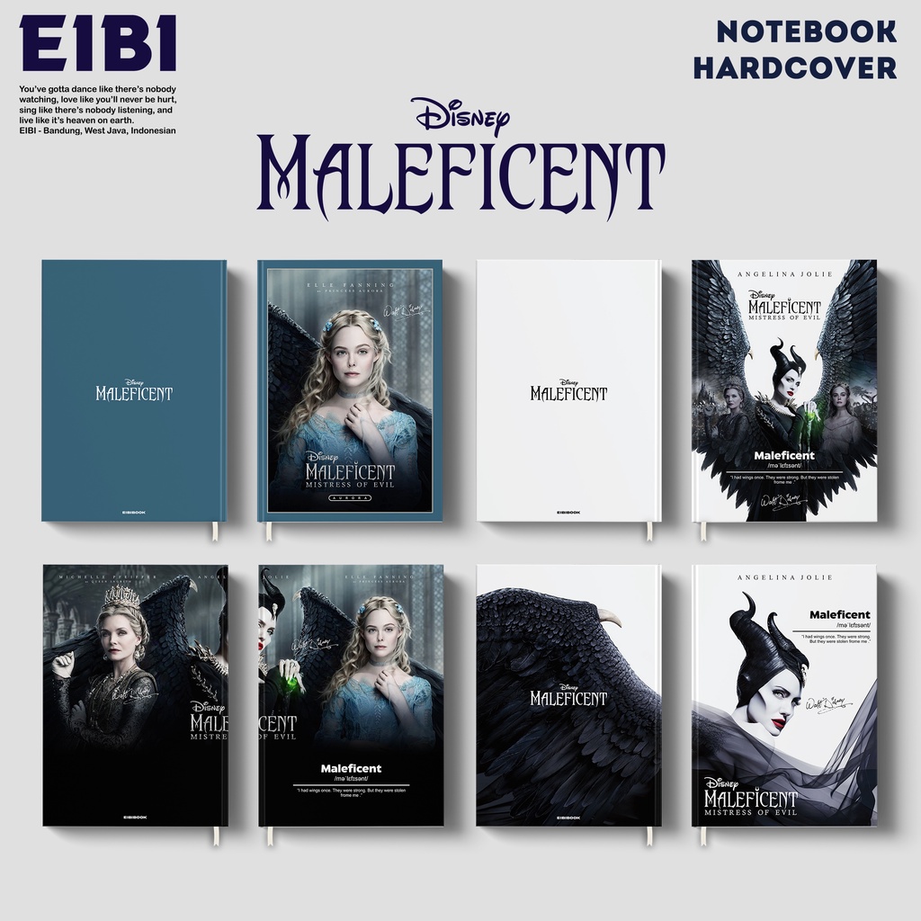 

Eibi Notebook Hardcover Walt Disney's Series Maleficent