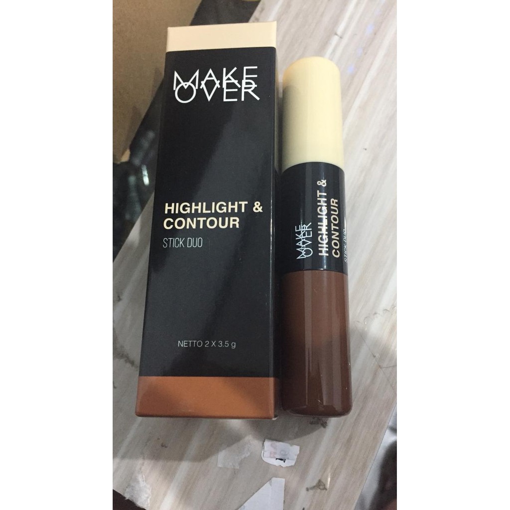 Jual Best Seller Makeover Highlight & Contour Stick Duo 2X3.5G