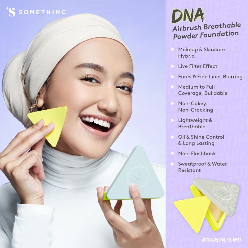 SOMETHINC DNA Airbrush Breathable Powder Foundation