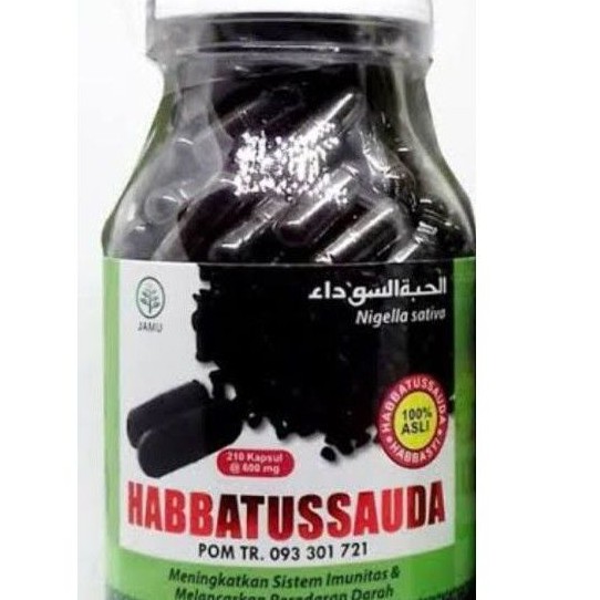 DISKON habatusauda serbuk ukuran besar isi 210 kapsul