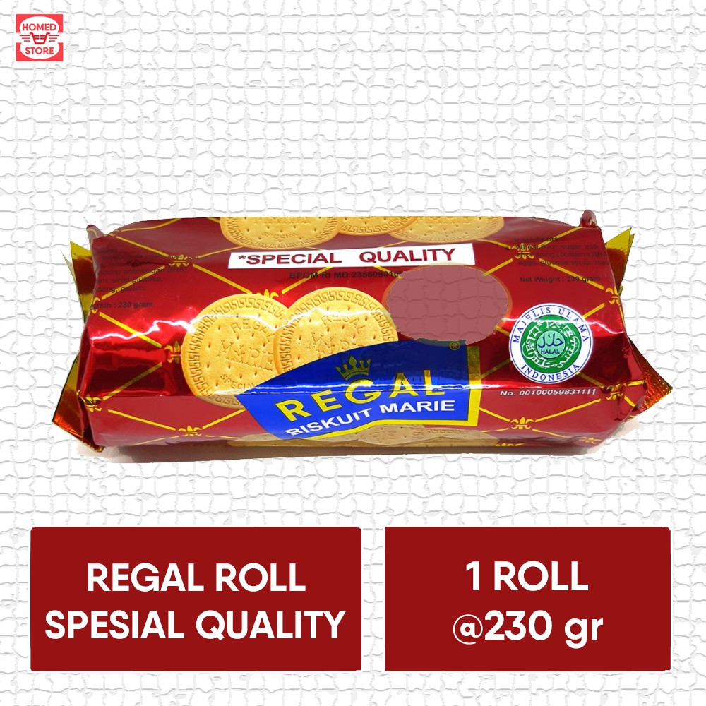 

Biskuit Regal Marie Roll Special Quality 230gr