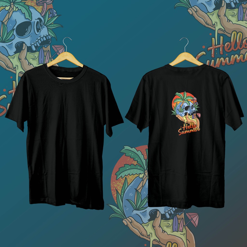 KAOS DISTRO DIGITAL PRINT SUMMER (gambar belakang)