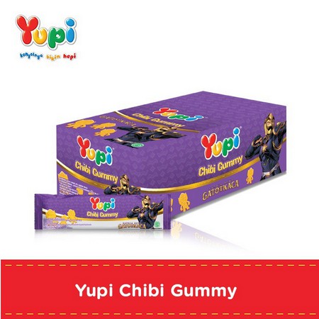 

Yupi Chibi Gummy Gatot Kaca 168g / 12 Pcs @ 14g