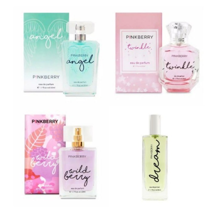 Pinkberry EDP Dream 50ml - Twinkle 50ml - Wild Berry 50ml - Eau De Toilette - Parfume - Parfum - Minyak Wangi