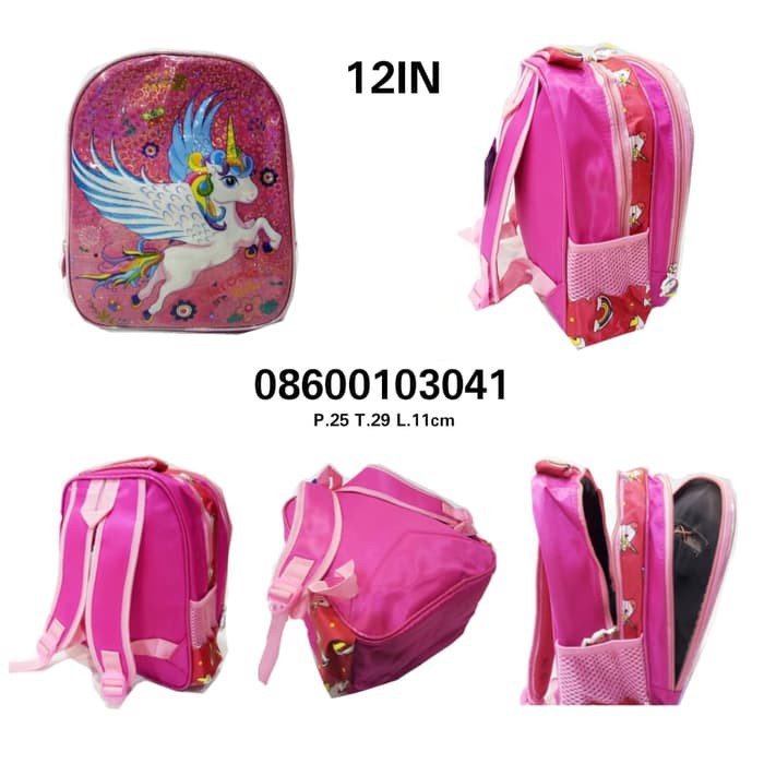 TAS RANSEL ANAK TK LAMPU MUSIK TAS RANSEL ANAK TK CEWEK LAMPU MUSIK