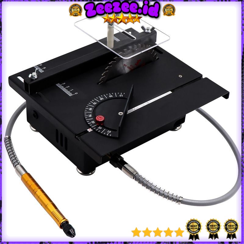WOLIKE Table Saw Mesin Potong / Poles Mini Serbaguna DIY 100W - T5