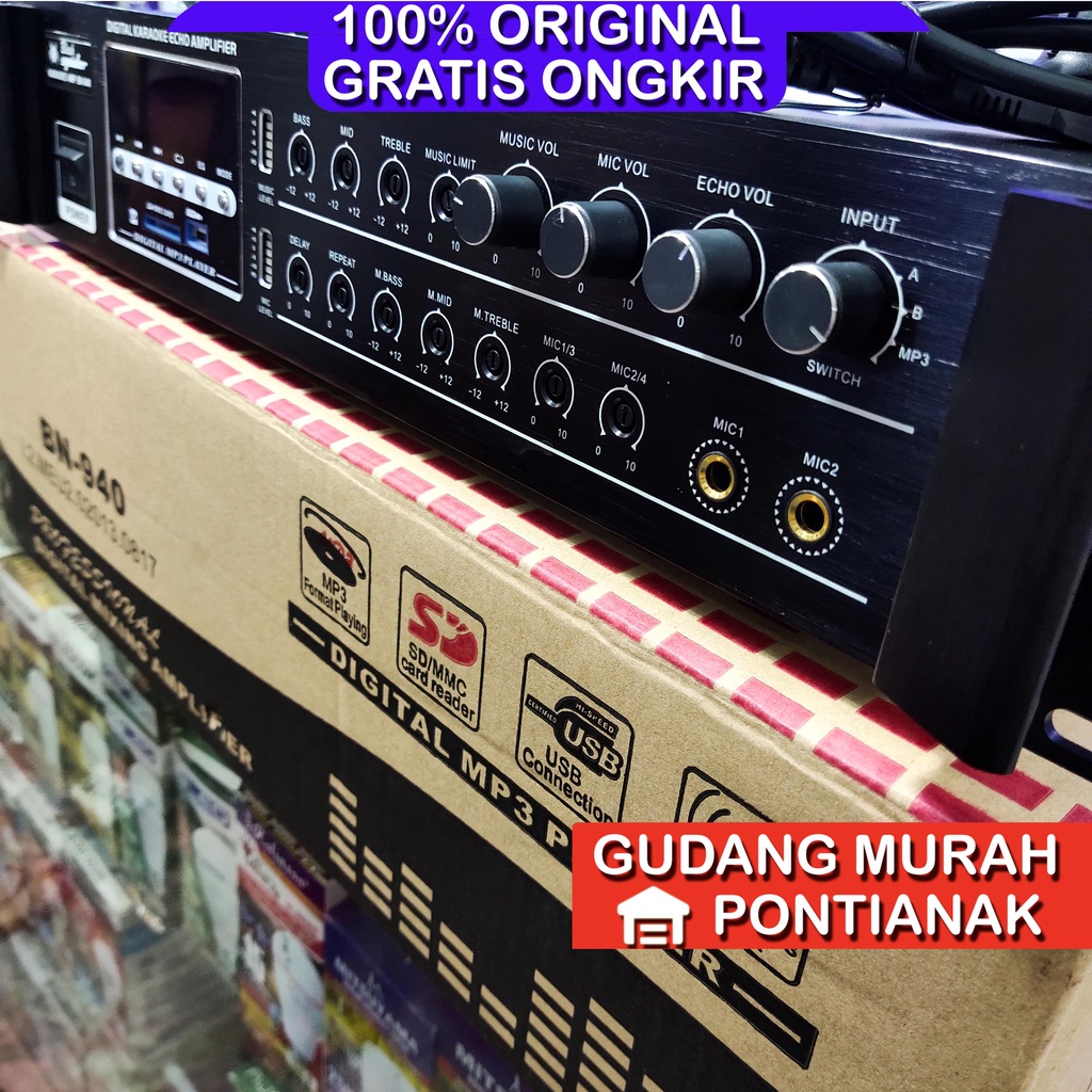 Amplifier BLACK SPIDER BS BN 940 AMPLI BLACKSPIDER ORIGINAL BERAT DAN KUAT DAYA MURNI BESAR SEPERTI POWER