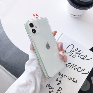 IPHONE Casing Transparan Bahan Tpu Anti Jatuh Untuk Iphone