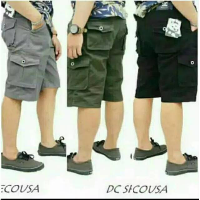  CELANA  CARGO  PENDEK PDL PRIA DC KARGO GUNUNG HITAM NAVY 