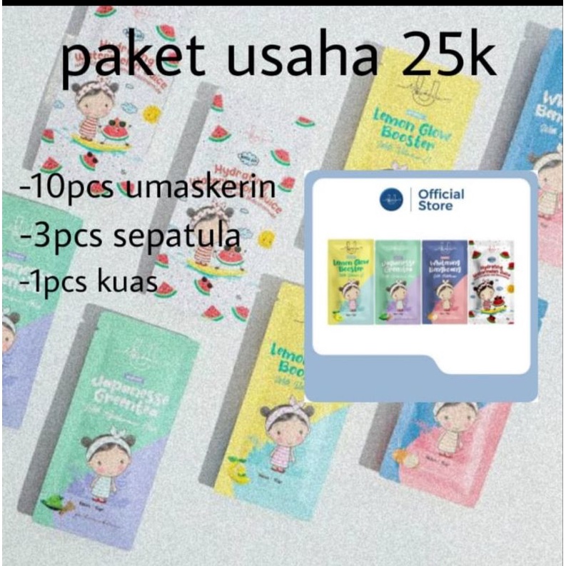 paket usaha masker wajah