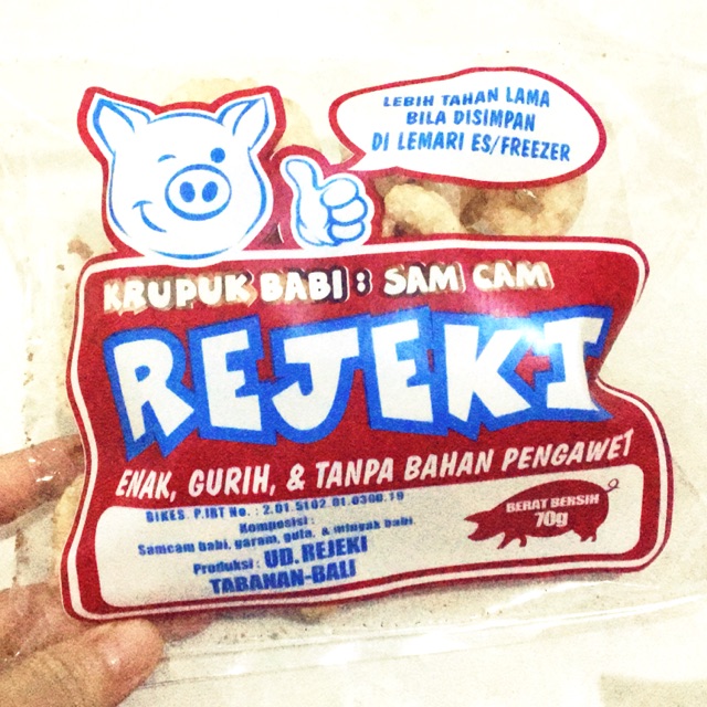 

Kerupuk Babi Sam Cam