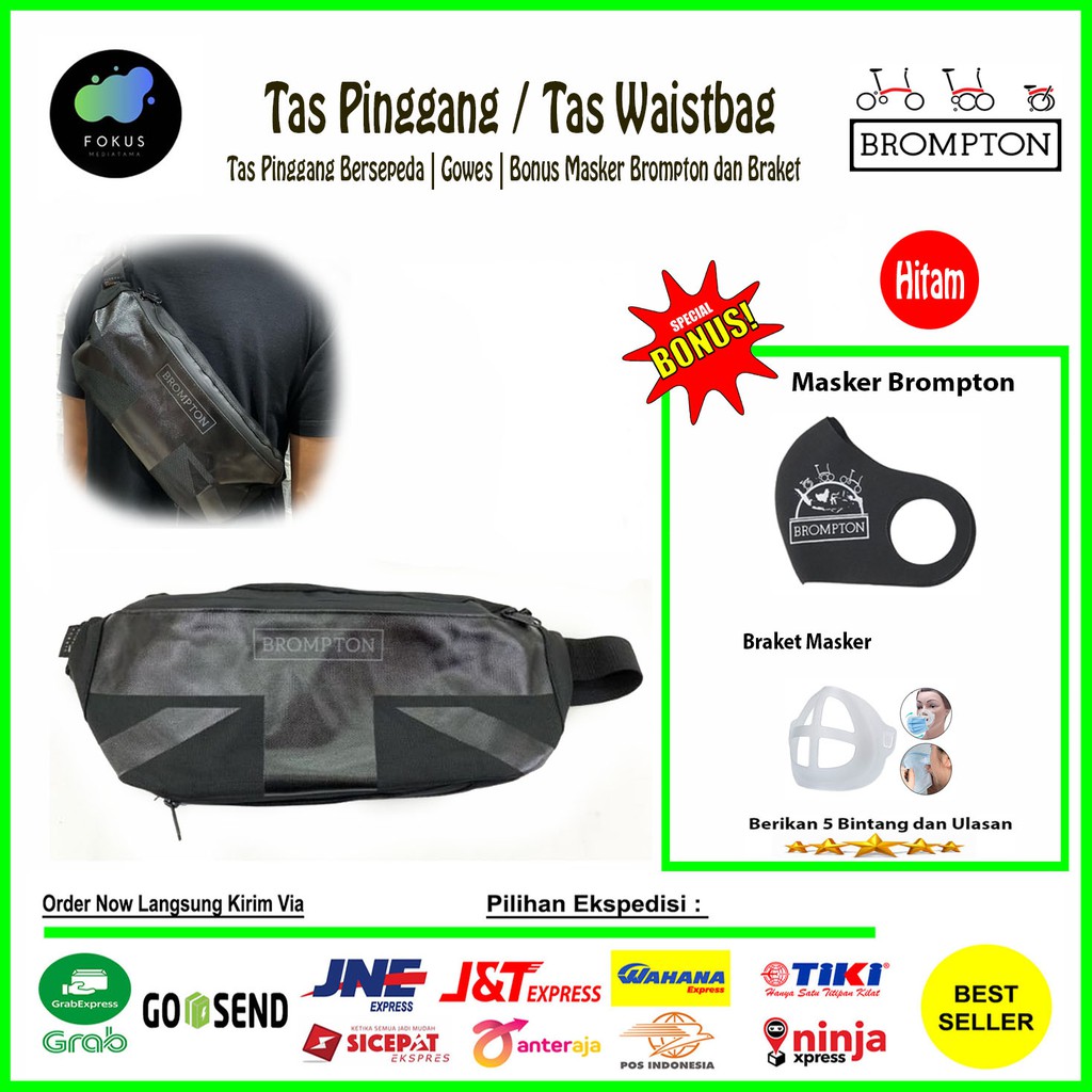 Tas Waistbag Sportbelt Jogging Tas Pinggang Olahraga | Tas Pinggang Olahraga Bersepeda