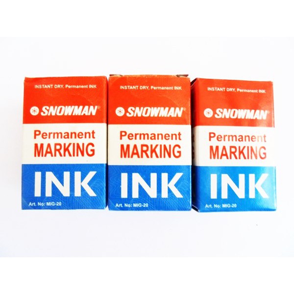 

REFILL ISI TINTA PERMANENT SNOWMAN