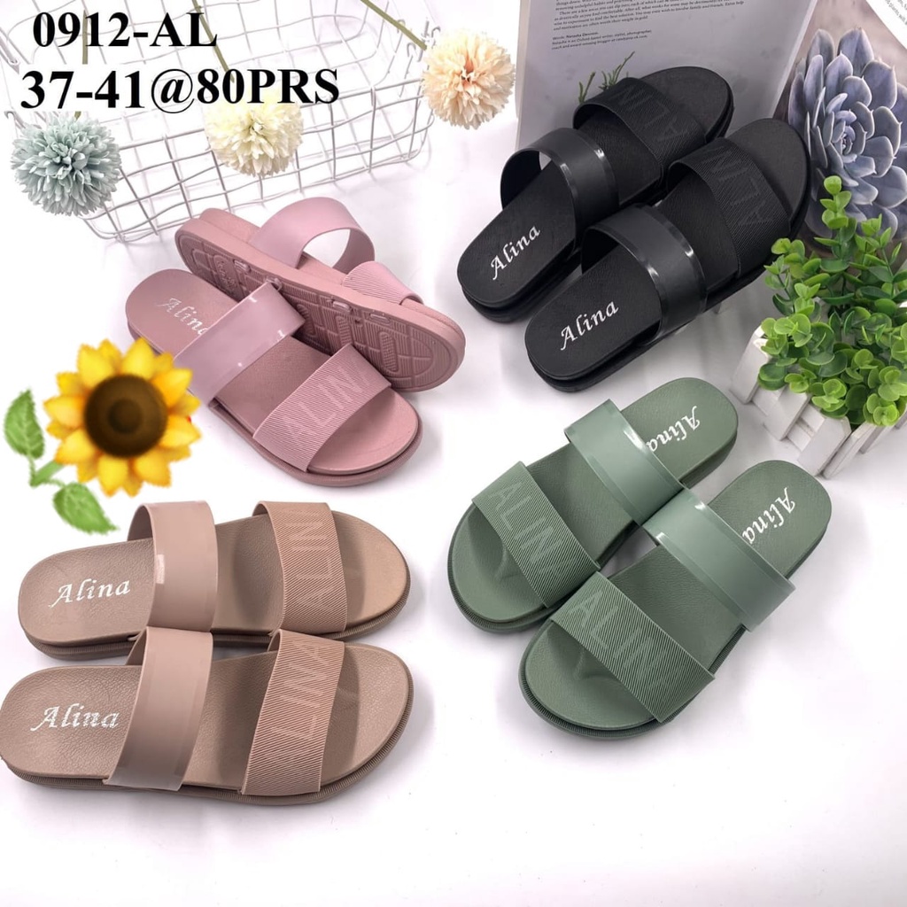 Sandal Karet Jelly Wedges Wanita import Model Terbaru Original Kekinian by AGUNGSTYLE Balance 0912-AL