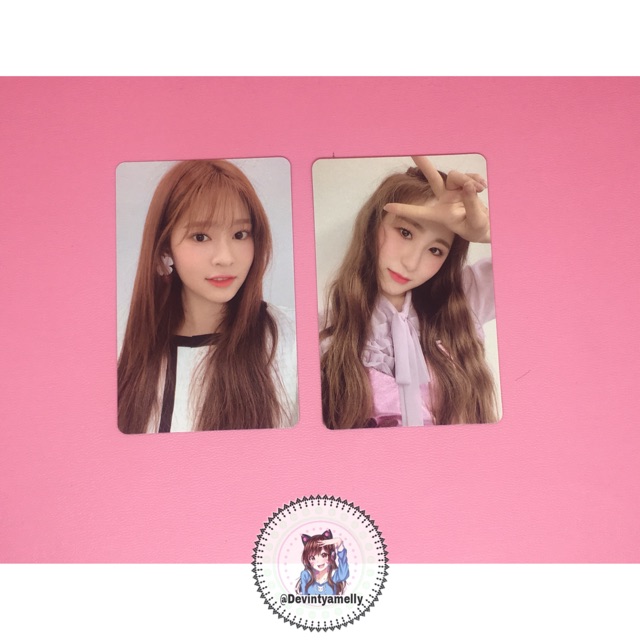 [PHOTOCARD IZONE] IZ*ONE - HEART*IZ HEARTIZ ALBUM PC YURI KIM MIN JU CHAEYEON CHAEWON