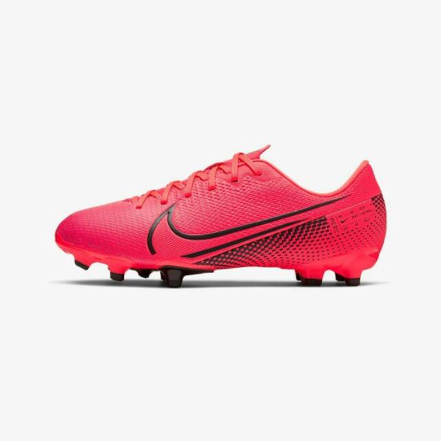 Sepatu bola anak Original Nike Vapor 13 Academy FG JR Laser Crimson