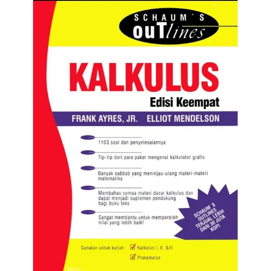 KALKULUS EDISI KEEMPAT SCHAUM BY FRANK AYRES