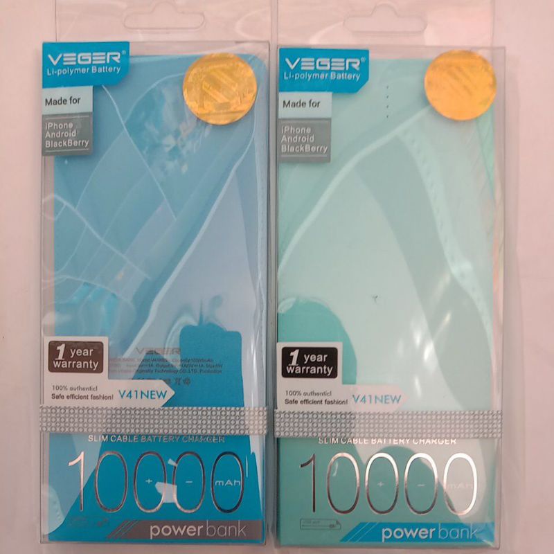POWER BANK VEGER 10.000mAh