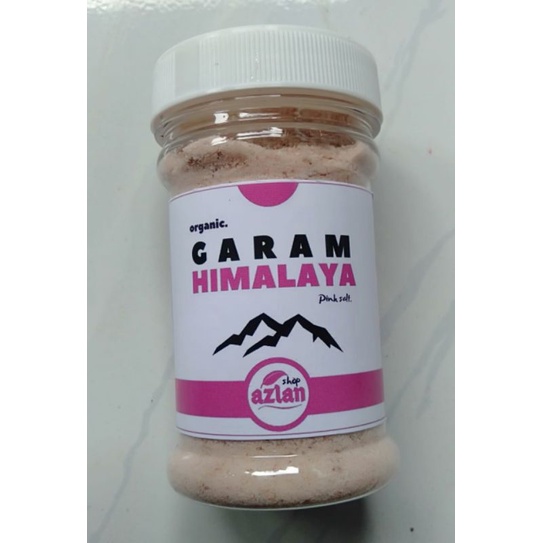 

Garam himalaya 150gram Kemasan botol pink salt halus organic termurah