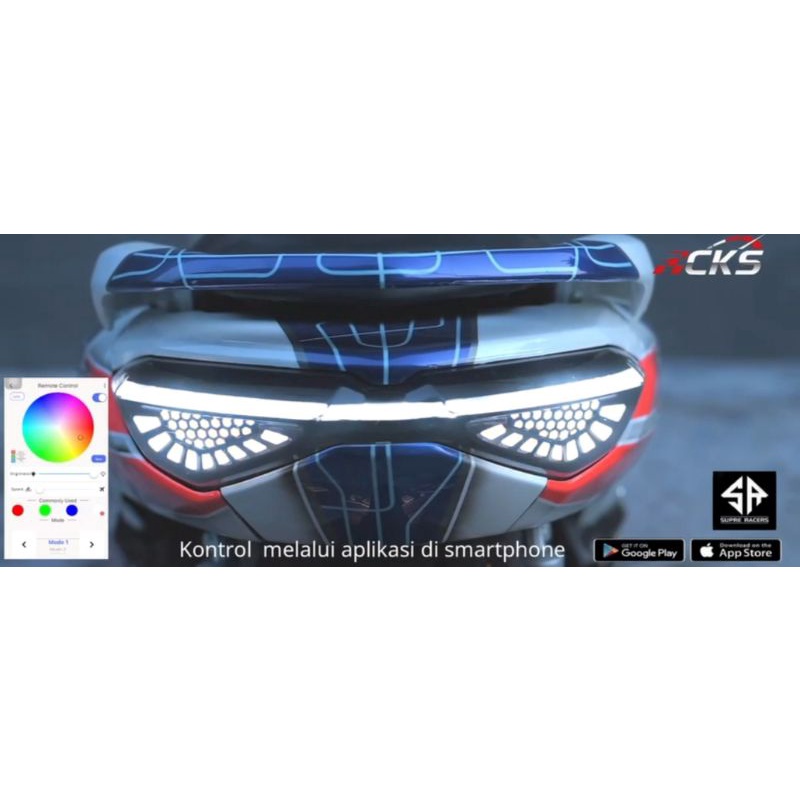 stoplamp new nmax merk cks