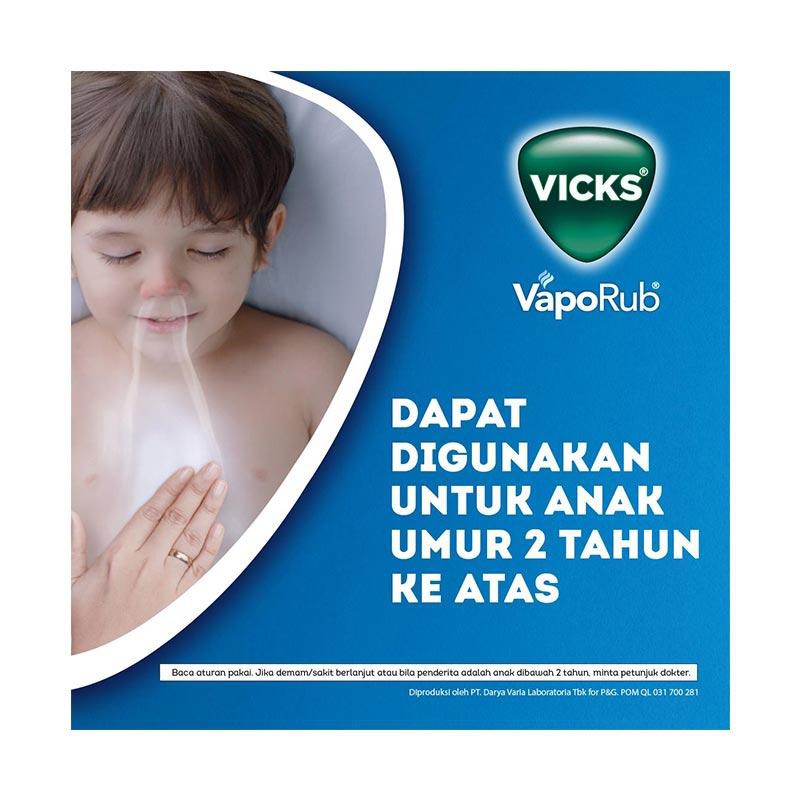 Vicks Vaporub 25 gr Original Balsem Pilek Batuk Pegal