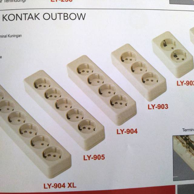 Stop kontak outbow 2 Lubang