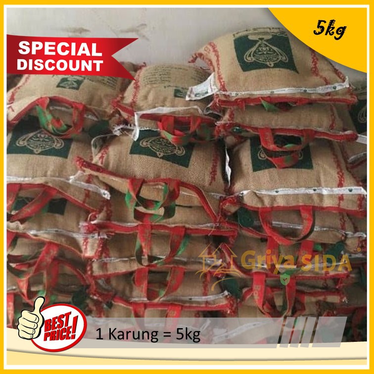 Beras basmati abukass 5kg Asli abu kass basmati harga grosir