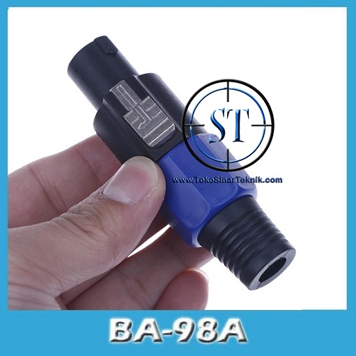 BA-98A Jack Speakon NL4FC Panjang 4P 4 POLE F Long Jek Spikon Sound Audio