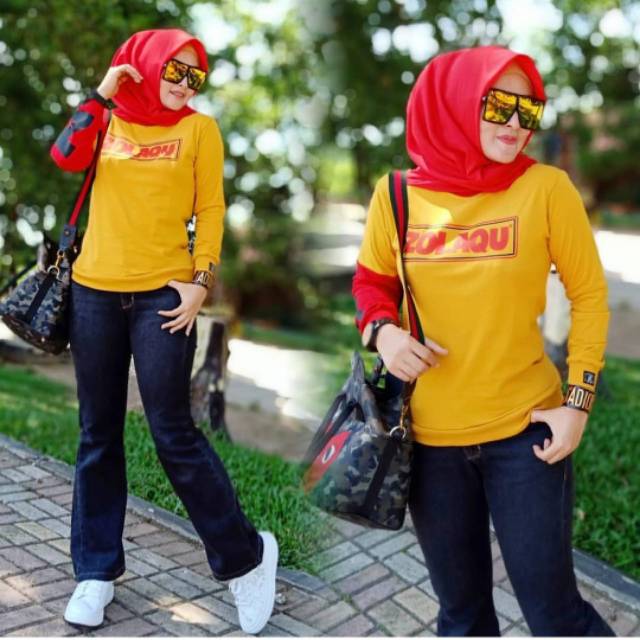 Kaos Zolaqu Original // Kaos zolaqu Kuning Merah