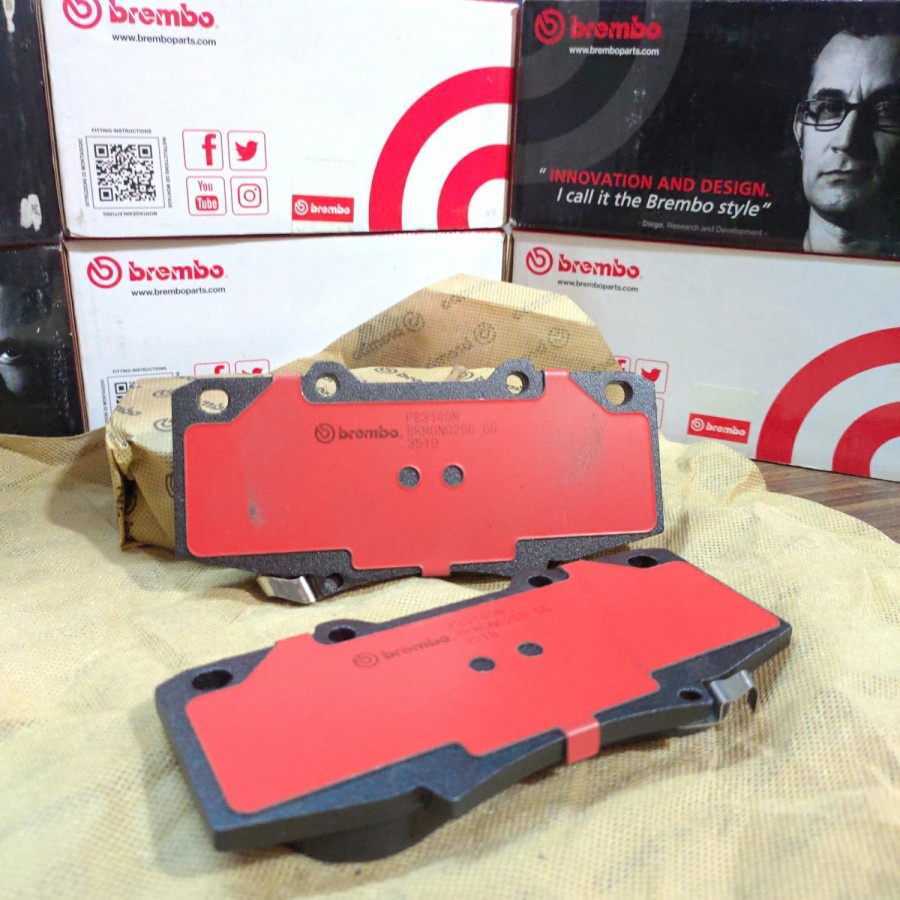 BRAKE PAD MAZDA 6 GJ GL BREMBO ORIGINAL KAMPAS REM BREMBO