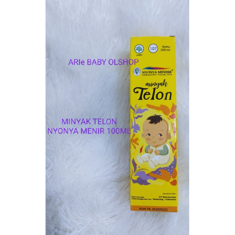 MINYAK TELON NYONYA MENEER 100ML