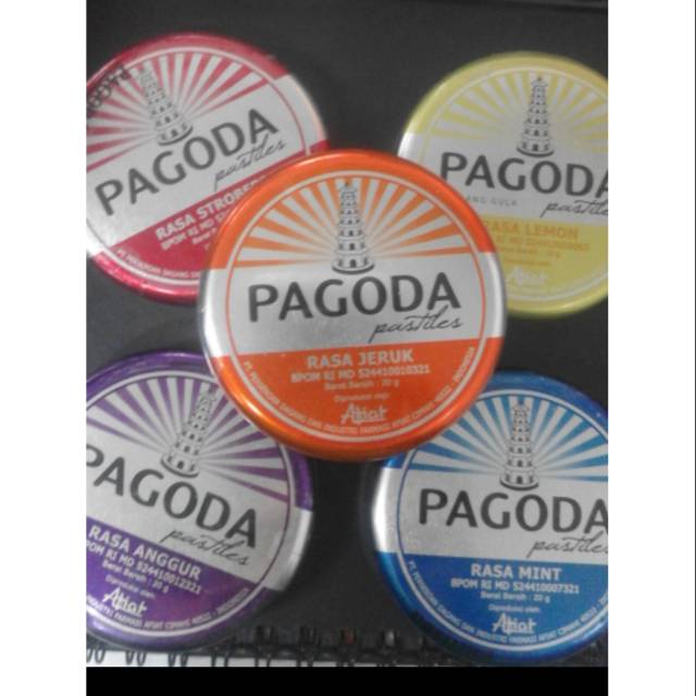 

Permen pagoda pastiles all variant 20gr