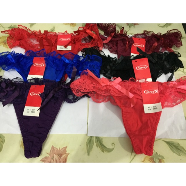 G string sorex renda lingerie sexy