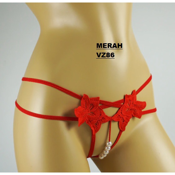 Celana Dalam Side-2x2 Pearl G-string