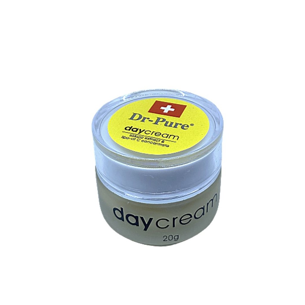 DR PURE DAY CREAM ORIGINAL BPOM PELEMBAB WAJAH KRIM PEMUTIH WAJAH PERAWATAN KECANTIKAN KULIT WAJAH