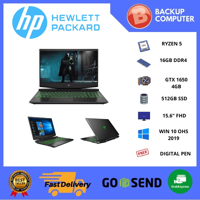 HP Pavilion Gaming Laptop 15-ec2047AX/AMD Ryzen5-5600H