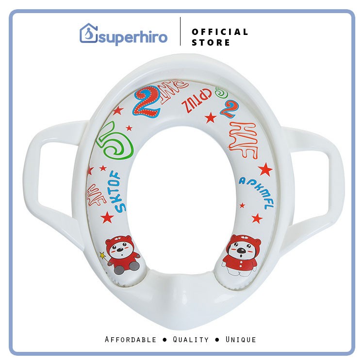 Potty Seat Baby Toilet Training Anak Kids Dudukan Toilet With Handle