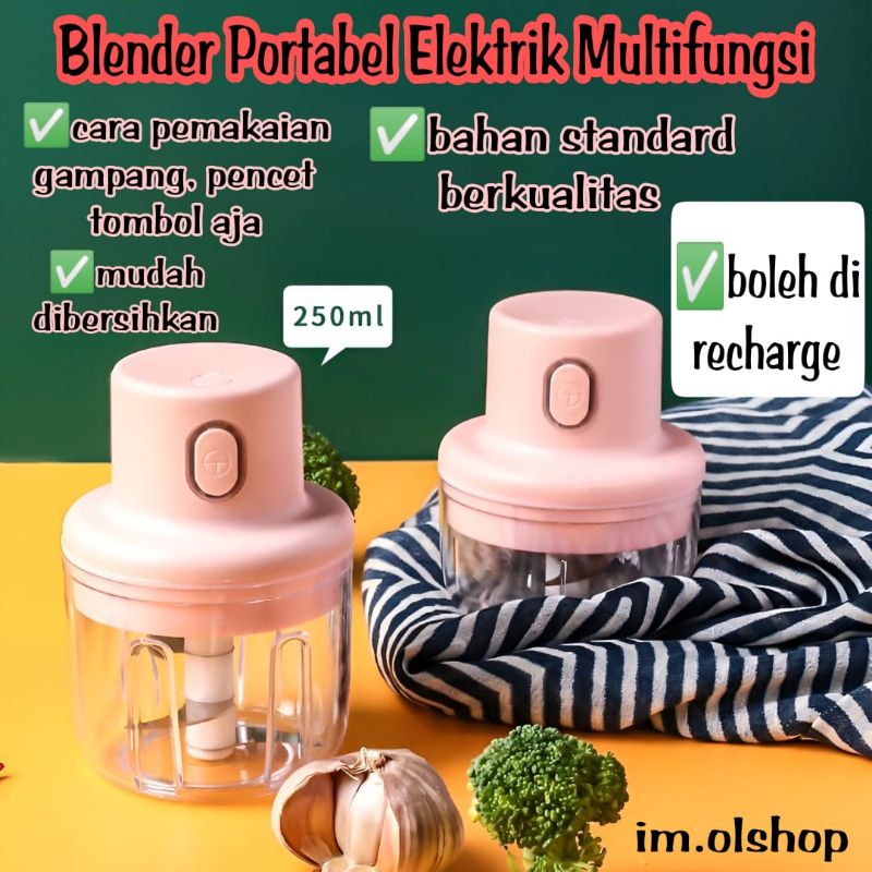 Blender portable elektrik tanpa kabel⭐IM⭐