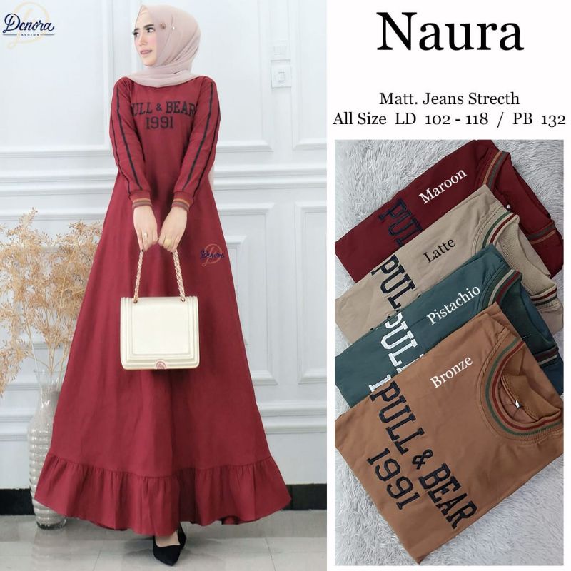 Naura Dress Jeans ori by denora