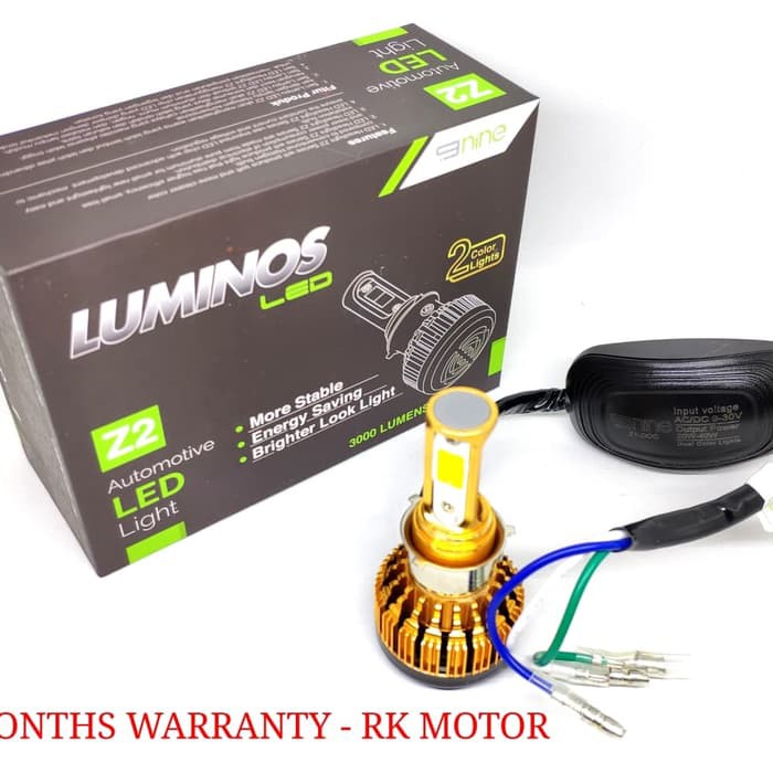 LAMPU LED MOTOR H6 DUA WARNA | LED MOTOR KUNING PUTIH | PNP ARUS DC