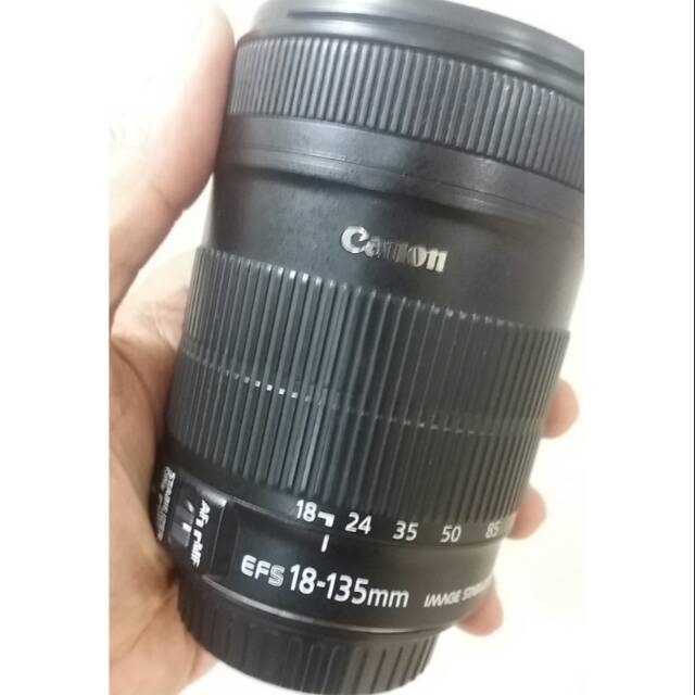 Lensa tele canon 18-135mm