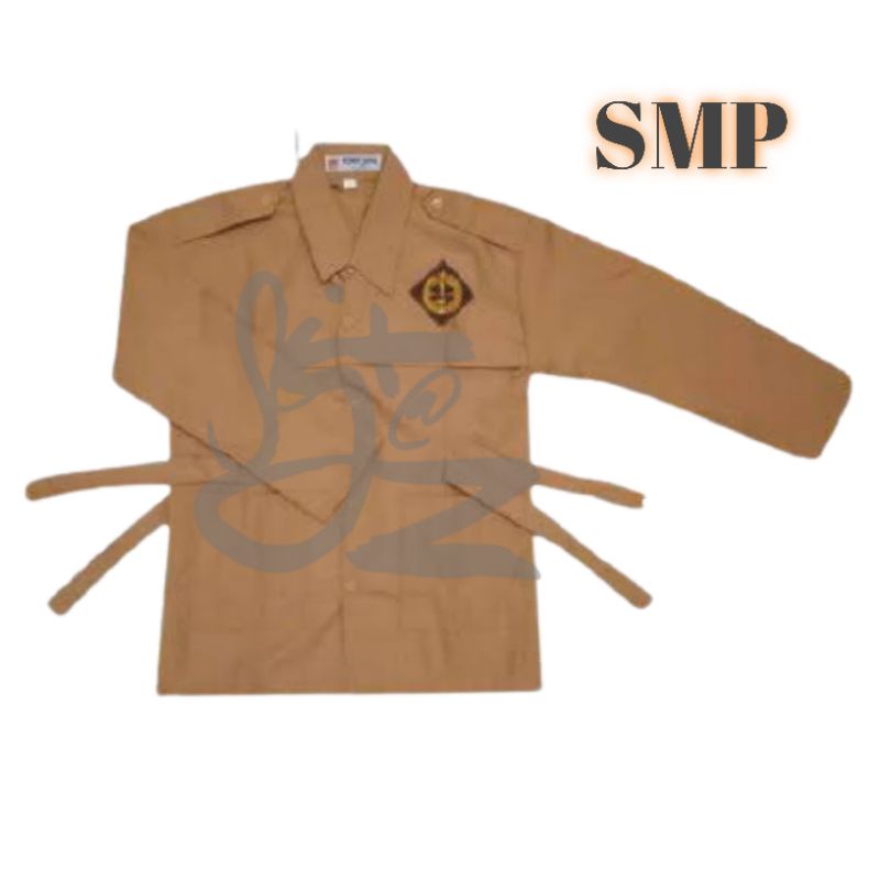 Seragam Baju Pramuka SMP Perempuan panjang