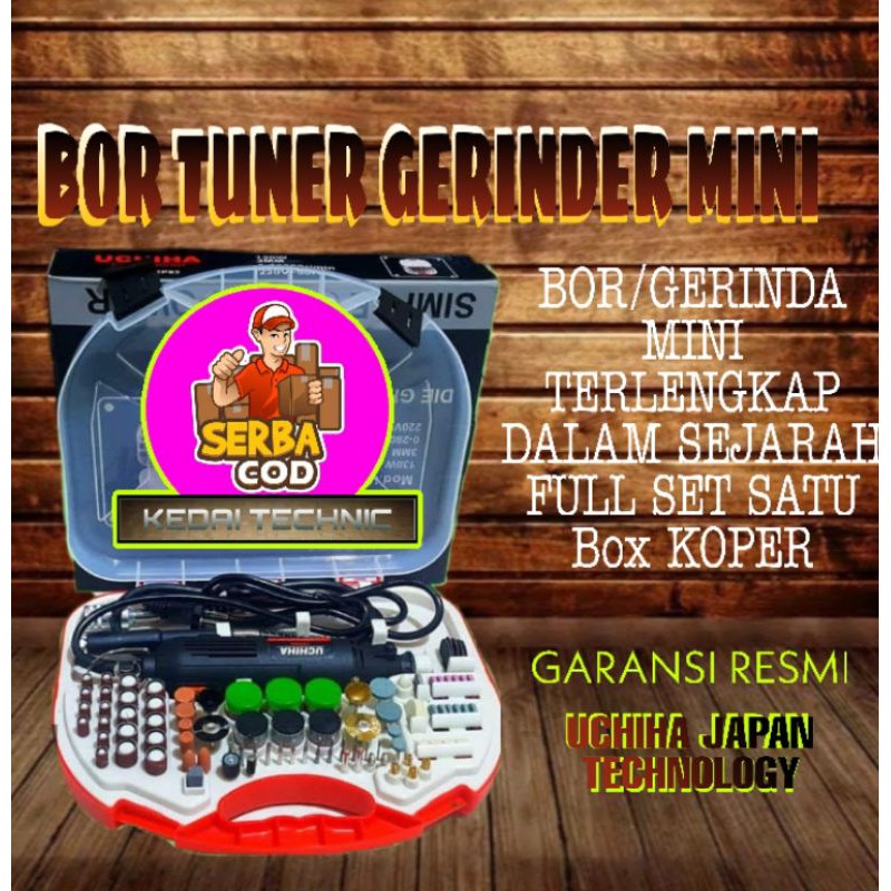 mesin bor tuner/ bor botol gerinda mini